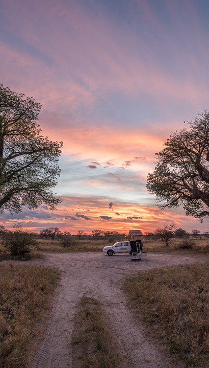 Botswana onder canvas - slapen onder de sterrenhemel - vertrek op 31/08/25