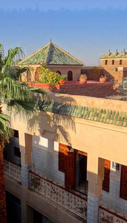 Riad in Marrakech met Vlaamse uitbating