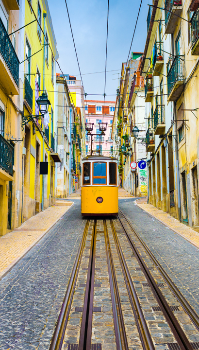 Combitrip Lissabon en Porto per trein