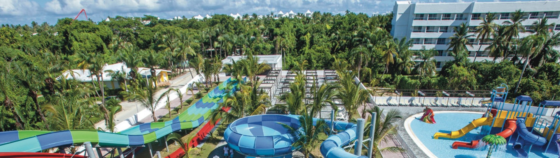 RIU Splash Water World en de RIU Pool Party op Punta Cana